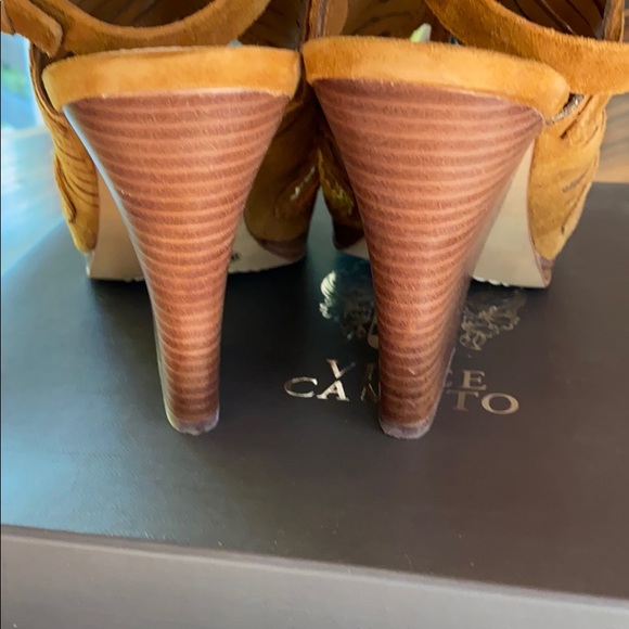 Vince Camuto Janil Deep Rust Sandal size 10 - Picture 7 of 9